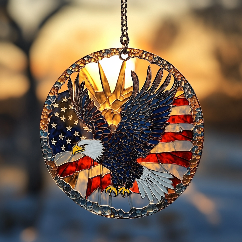 🔥Limited Edition🎁Soldier Memorial Flag Pendant