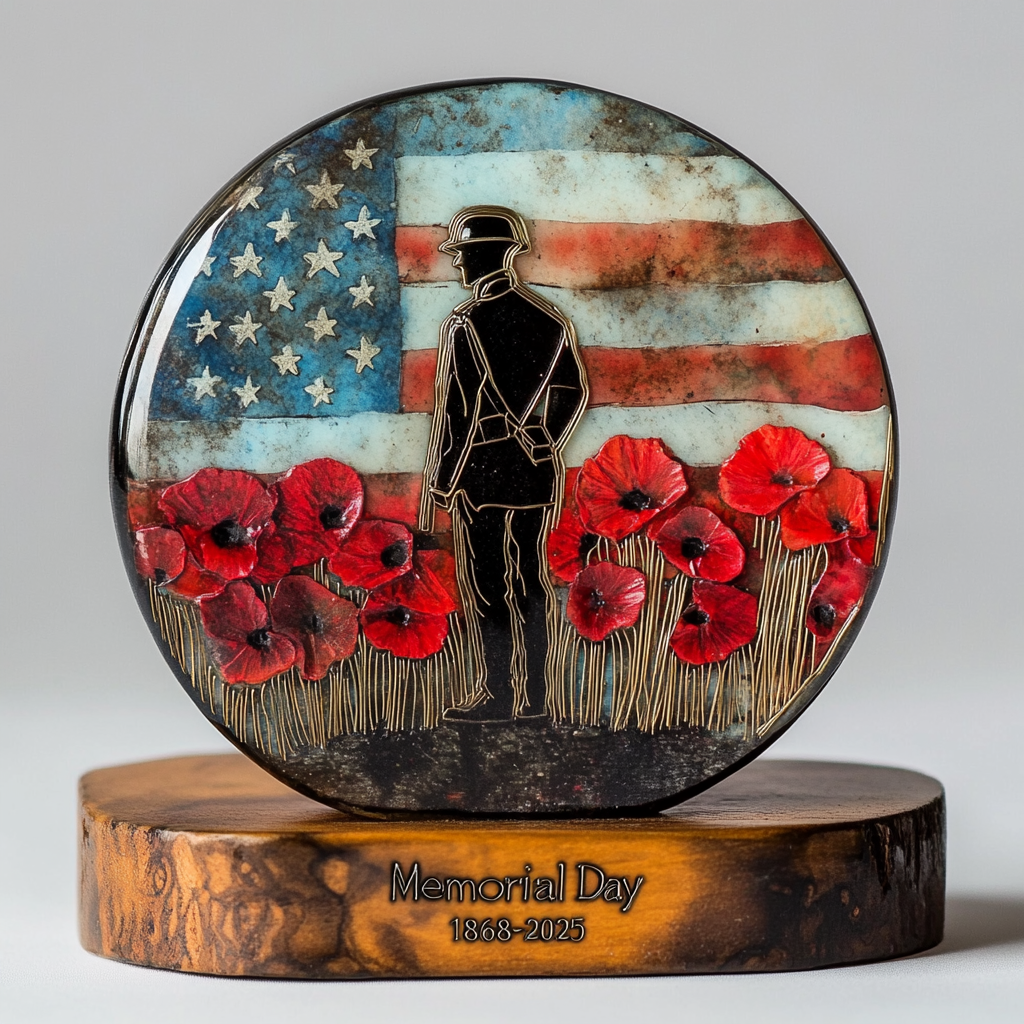 🔥Limited Edition🎁Soldiers Commemorative Plaque🎖️💖