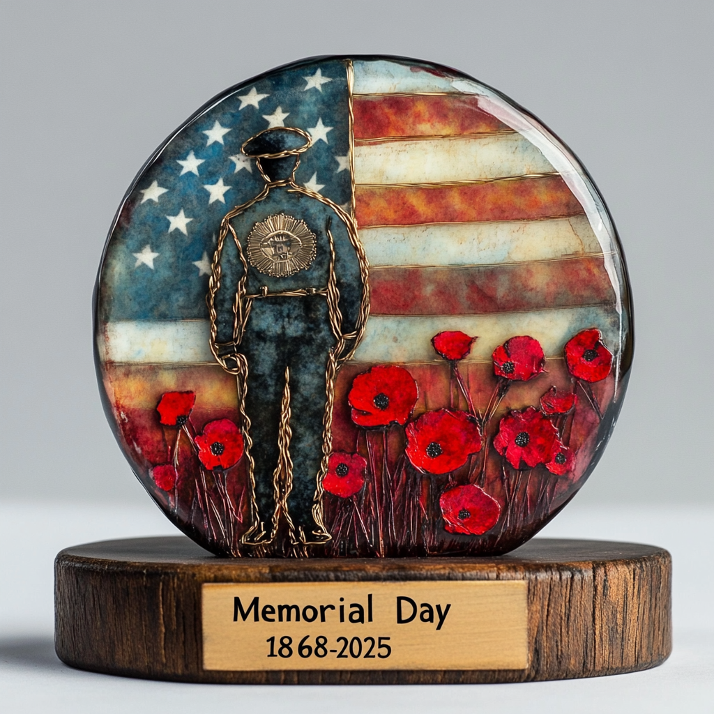 🔥Limited Edition🎁Soldiers Commemorative Plaque🎖️💖