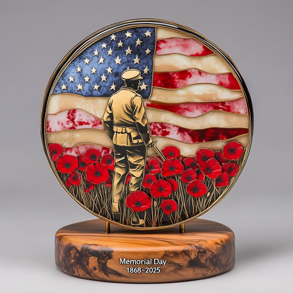 🔥Limited Edition🎁Soldiers Commemorative Plaque🎖️💖