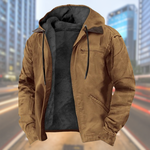 Giuseppe™ | Giacca invernale elegante con cappuccio