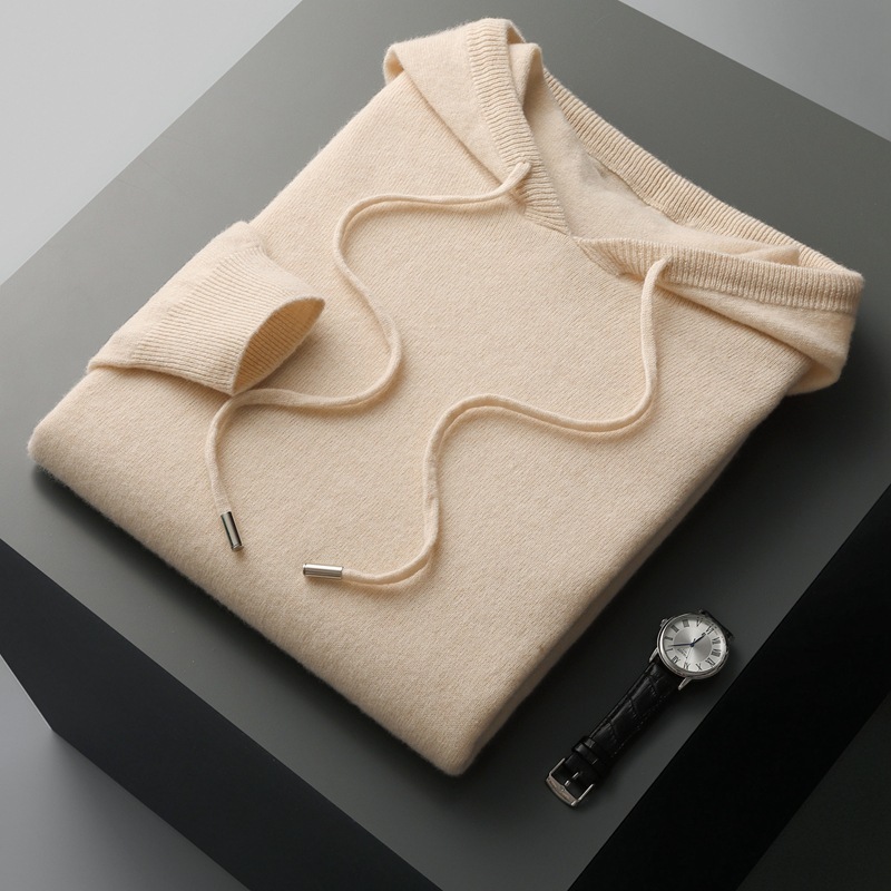 Tommaso | Cashmere Maglia con cappuccio