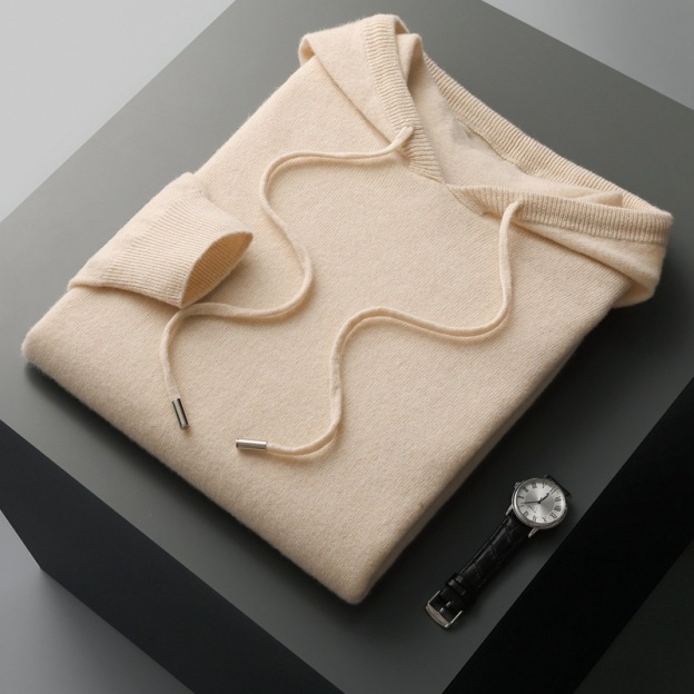 Tommaso | Cashmere Maglia con cappuccio