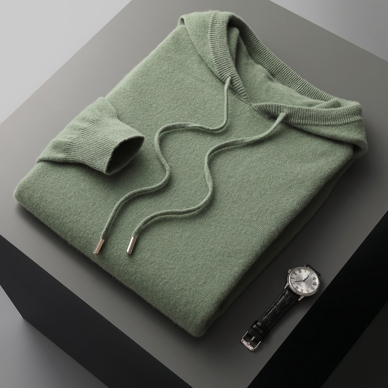 Tommaso | Cashmere Maglia con cappuccio