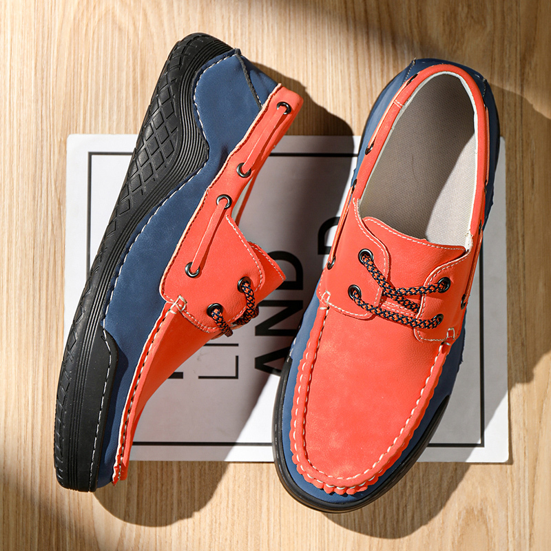 🔥Clearance!!🔥Men's Casual Fashion Color Matching Comfortable Non-slip Loafers