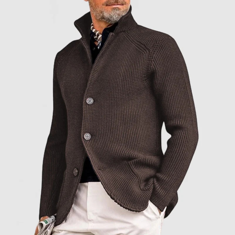 Cardigan Classico con Bottoni