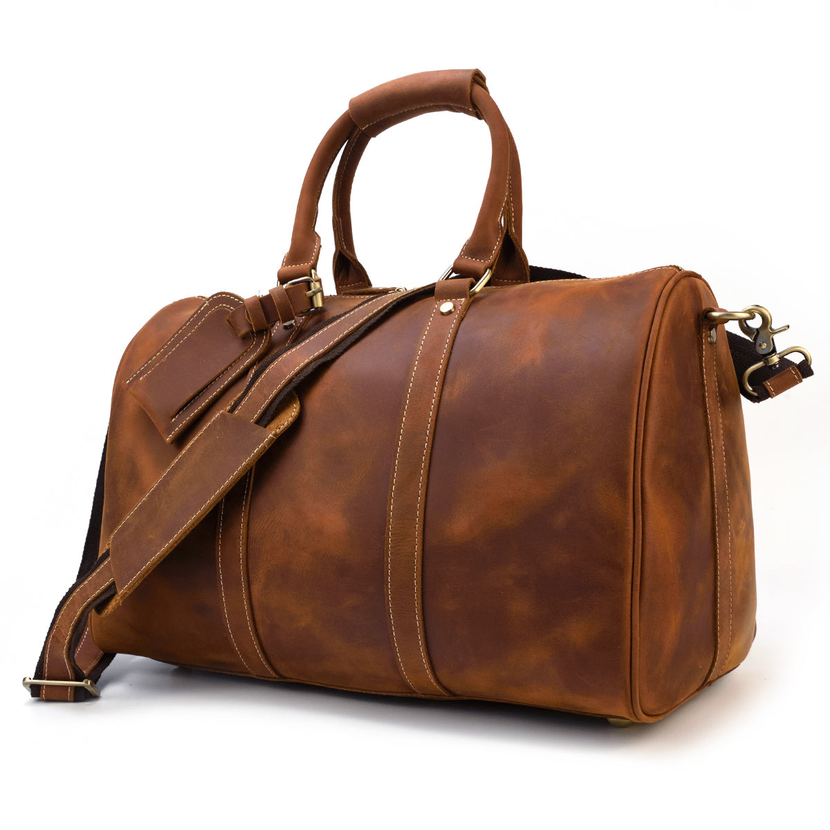 borsa da viaggio in pelle funzionale