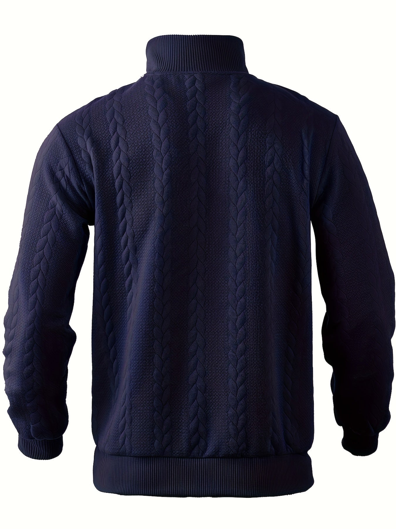 Leo™ - Maglione con Zip in Cashmere da Uomo Vintage