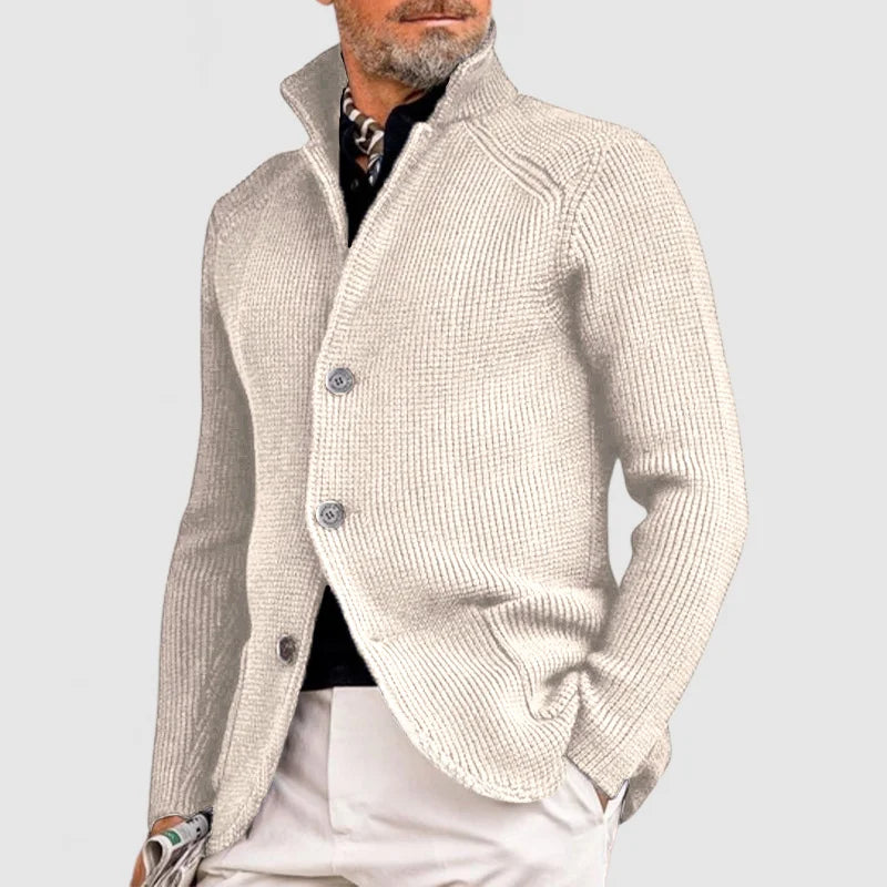 Cardigan Classico con Bottoni