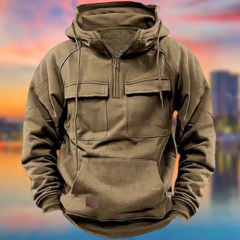 102399 Psycho Bunny Felpa con cappuccio e zip intera L