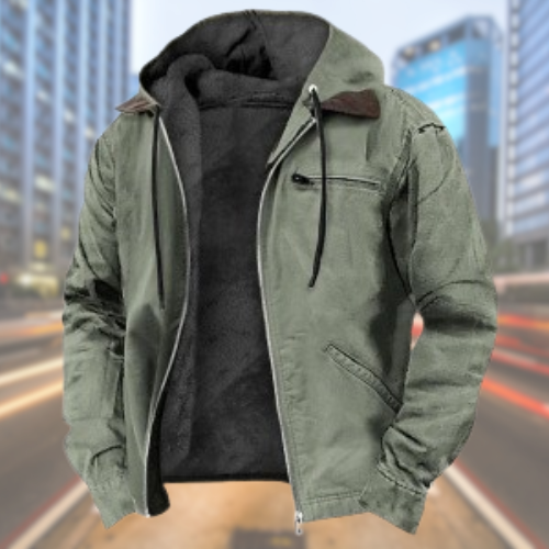 Giuseppe™ | Giacca invernale elegante con cappuccio