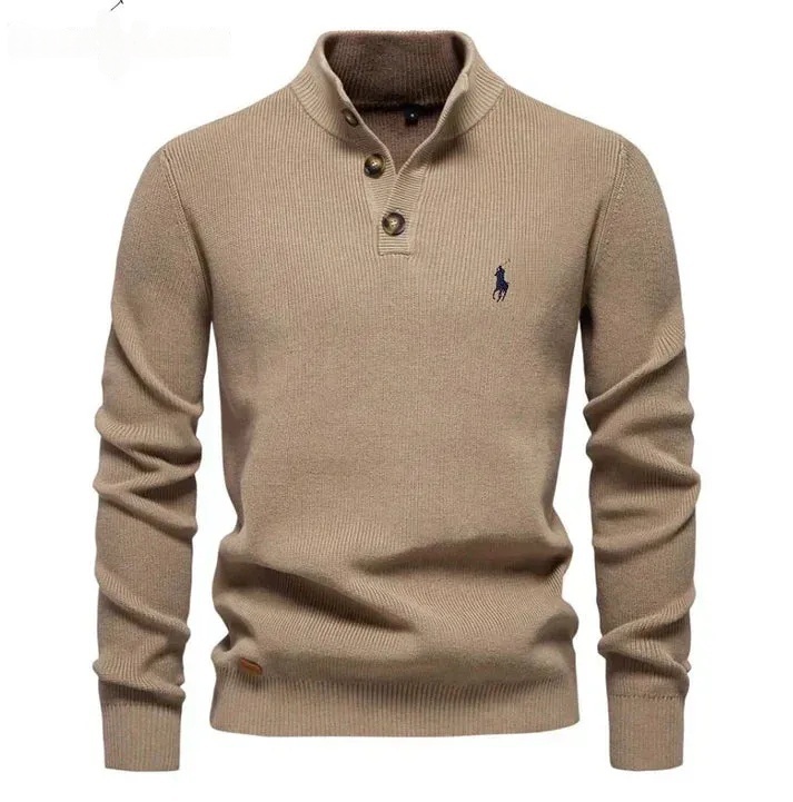 Pull boutonné RL™ : classique et élégant