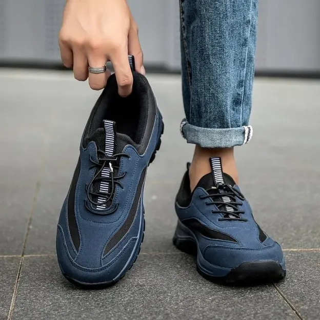 (👨‍⚕️Medical Certification®️) Men's Comfortable Orthopedic Shoes Waterproof Hiking Shoes Sneakers [Effect: Relieves Foot Pain]