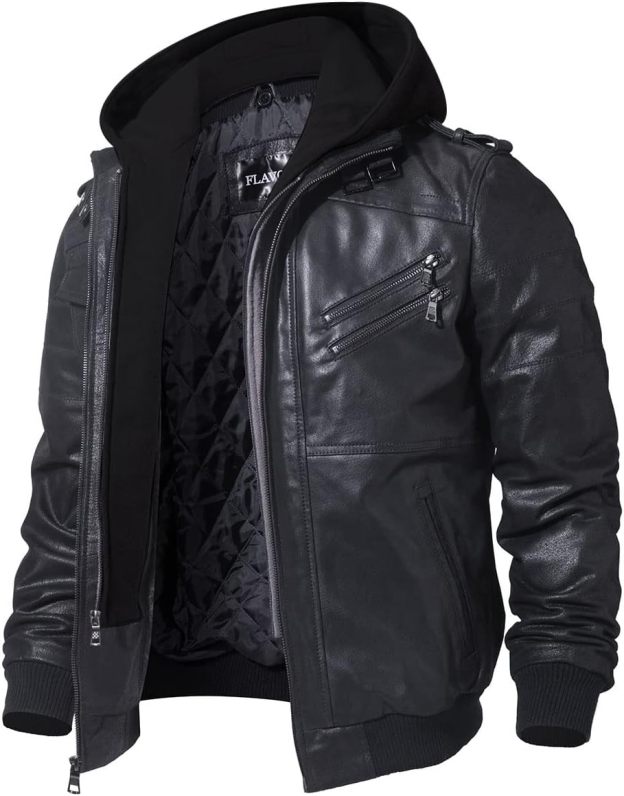 🎉Promozione di Natale-Sconto ultimo giorno 🎁Giacca in pelle (spedizione gratuita)