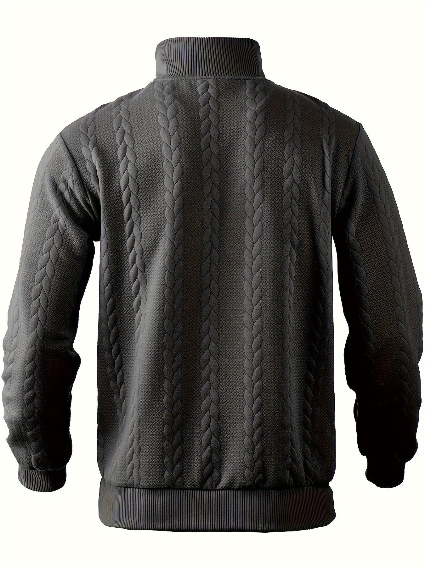 Leo™ - Maglione con Zip in Cashmere da Uomo Vintage