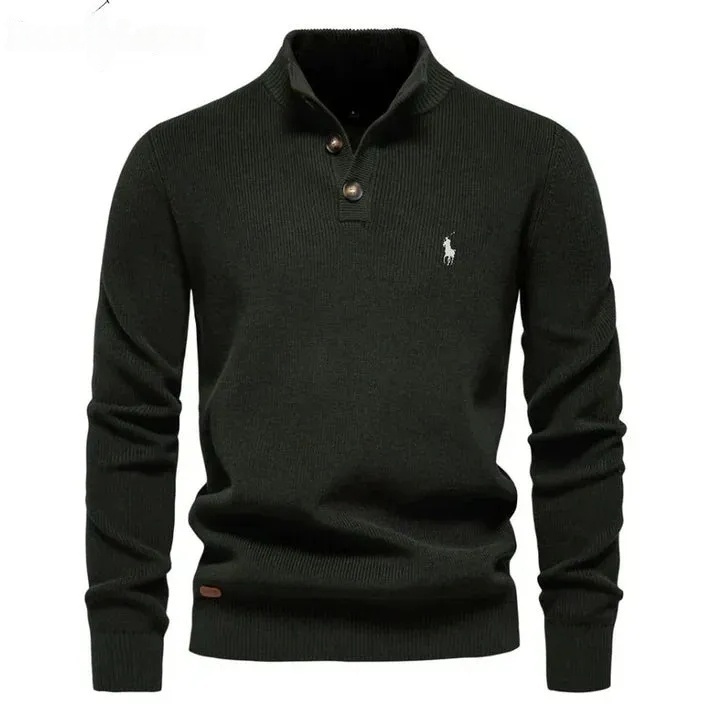 Pull boutonné RL™ : classique et élégant