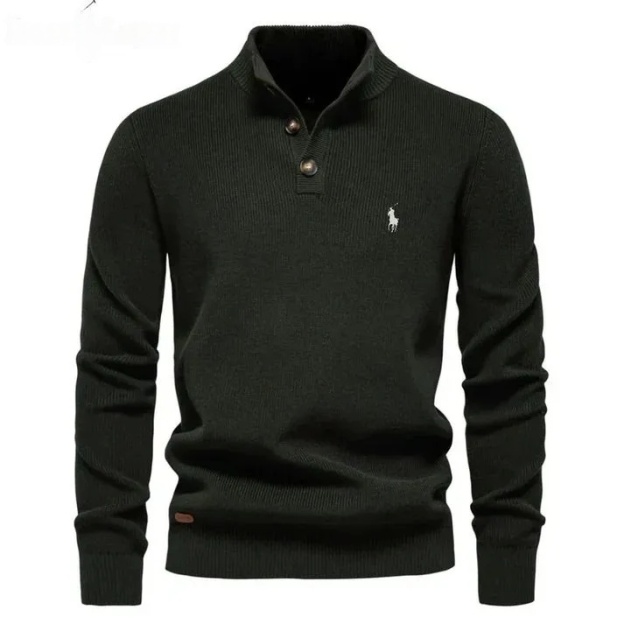 Pull boutonné RL™ : classique et élégant