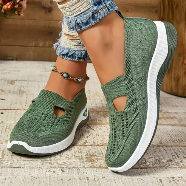 🔥Last Day Promotion 70% OFF🔥- Women's comfortable breathable knitted sneakers