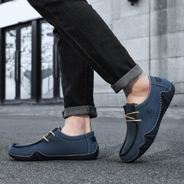 Men's Daily Lightweight Comfortable And Durable Slip-On Arch Support Orthopedic Loafers