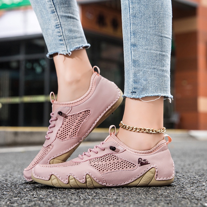 2025 hot sale unisex orthopedic shoes comfortable genuine leather walking shoes