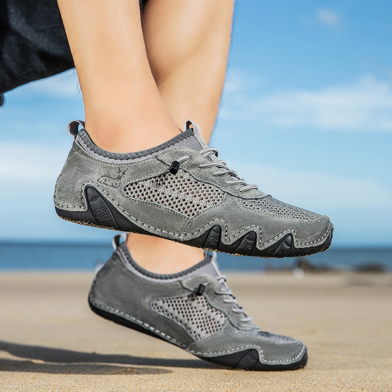 2025 hot sale unisex orthopedic shoes comfortable genuine leather walking shoes