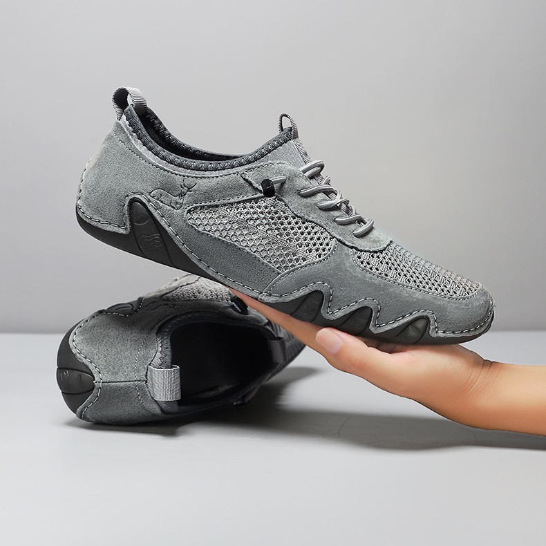 2025 hot sale unisex orthopedic shoes comfortable genuine leather walking shoes