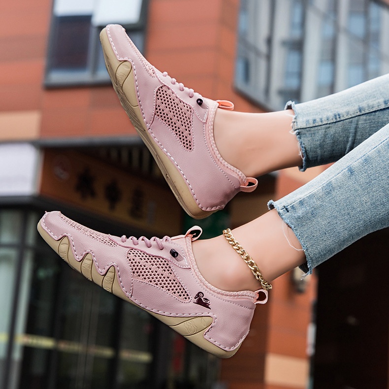 2025 hot sale unisex orthopedic shoes comfortable genuine leather walking shoes