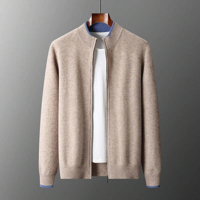 Riku | Giacca con zip in cashmere