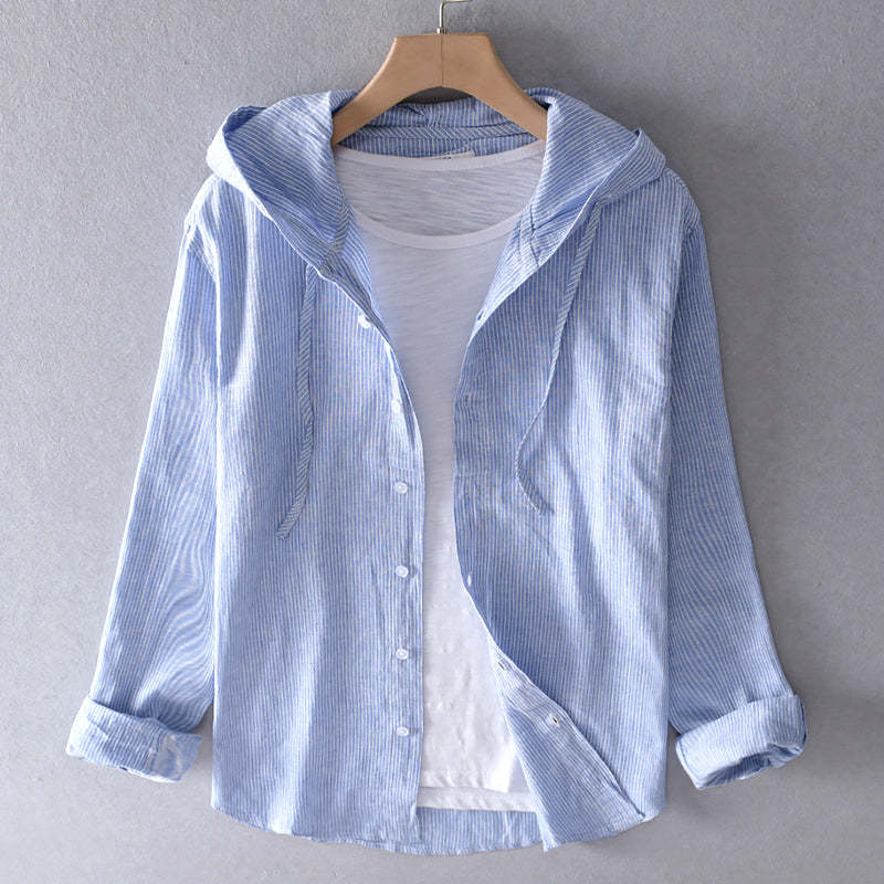 Iseppa™ - Camicia con cappuccio leggera e morbida