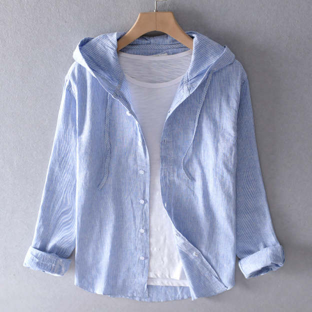 Iseppa™ - Camicia con cappuccio leggera e morbida