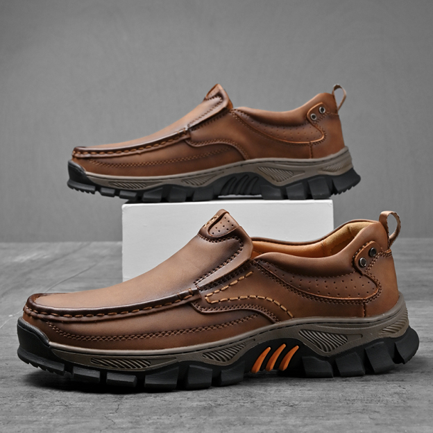 ⏰Promotion 60% OFF - 2025 New Men's Orthopedic Comfortable Casual Genuine Leather Slip On Loafers