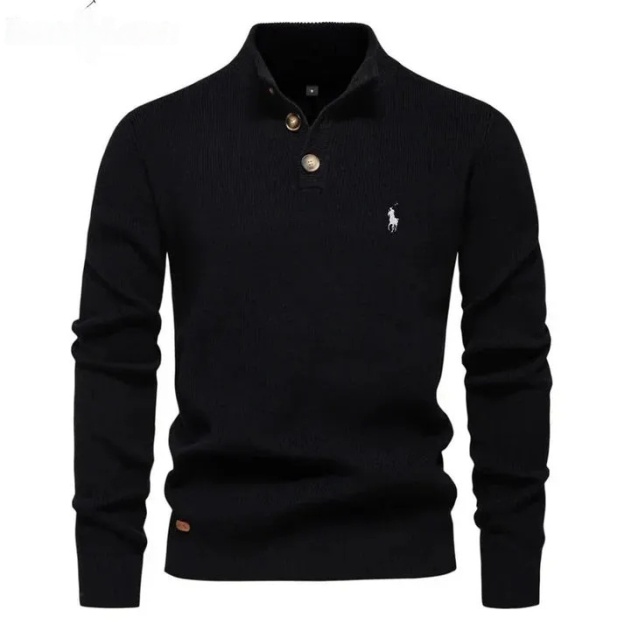 Pull boutonné RL™ : classique et élégant