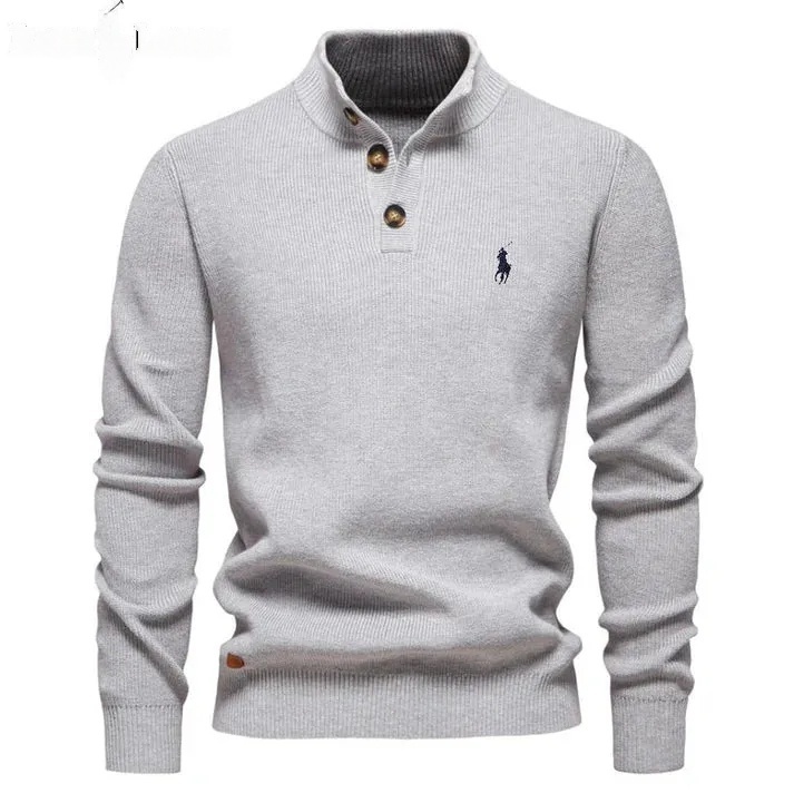 Pull boutonné RL™ : classique et élégant