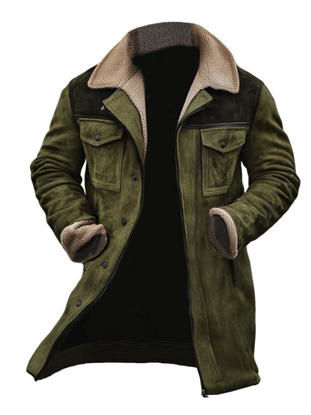 Men's Outdoor Vintage Sports Pocket Jacket