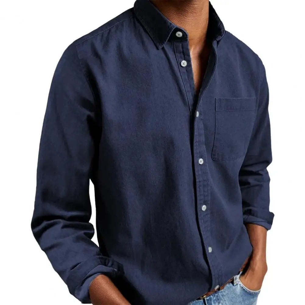 Luigi™ - Camicia Casual a Maniche Lunghe da Gentiluomo