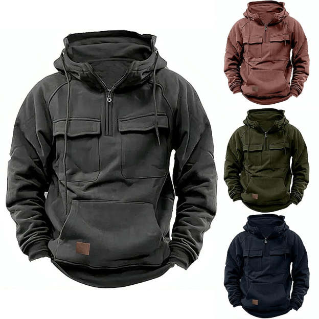 Marco™ - Morbido Maglione Invernale in Lana con Zip