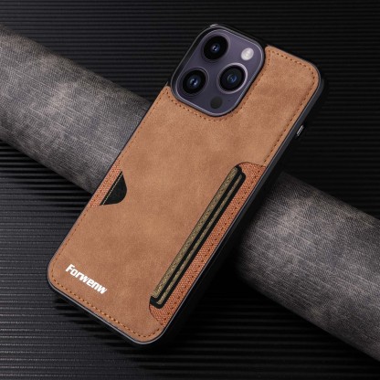Luxury Leather Business Mobile Phone Case for Apple iPhone