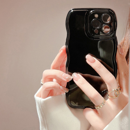 Stylish Wave Pattern Mobile Phone Case for Apple iPhone