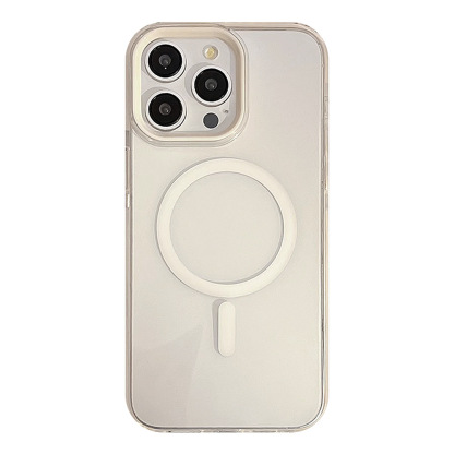 Transparent Magsafe Mobile Phone Case for Apple iPhone