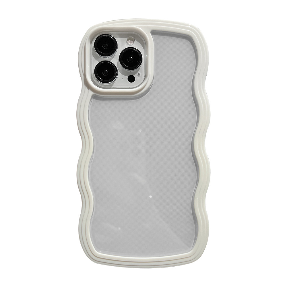 Wavy Border Mobile Phone Case for Apple iPhone