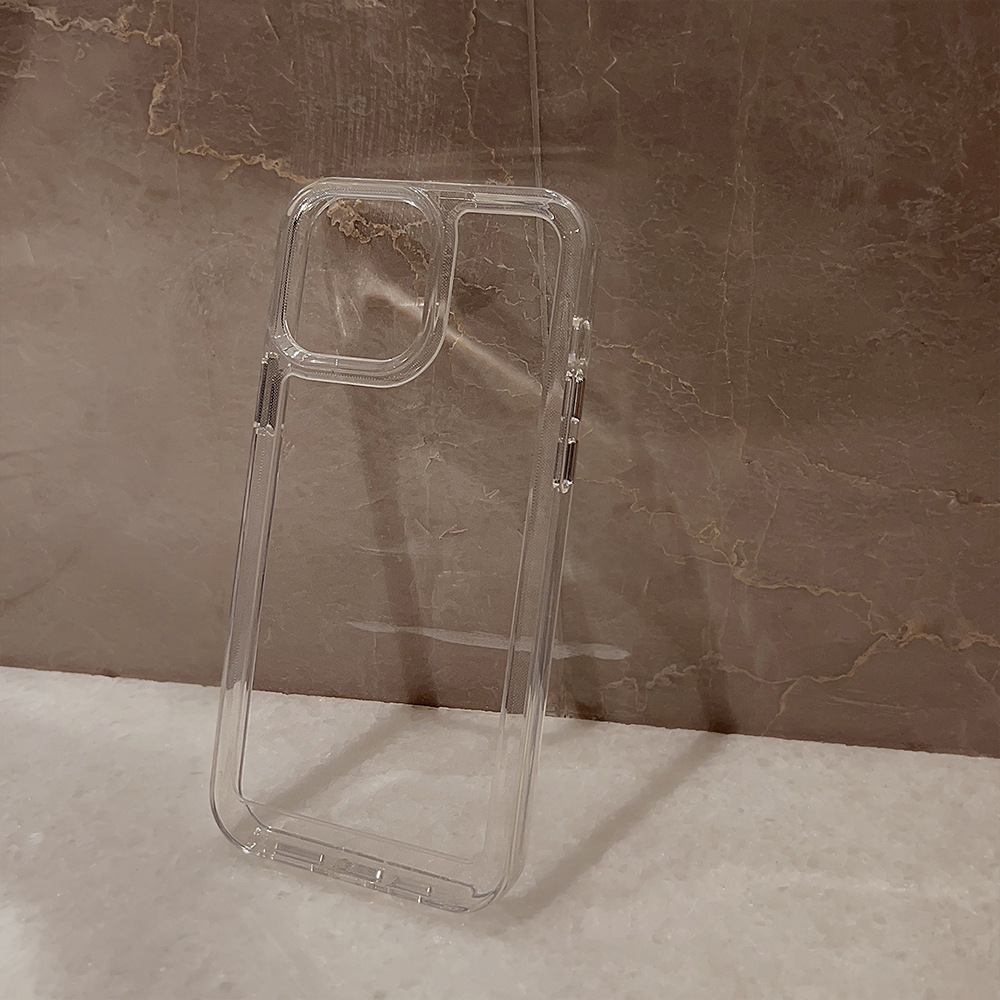 Transparent Acrylic Mobile Phone Case for Apple iPhone