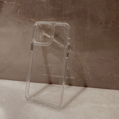Transparent Acrylic Mobile Phone Case for Apple iPhone