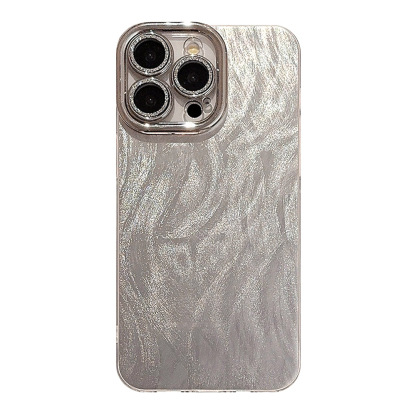 Silver Laser Mobile Phone Case for Apple iPhone