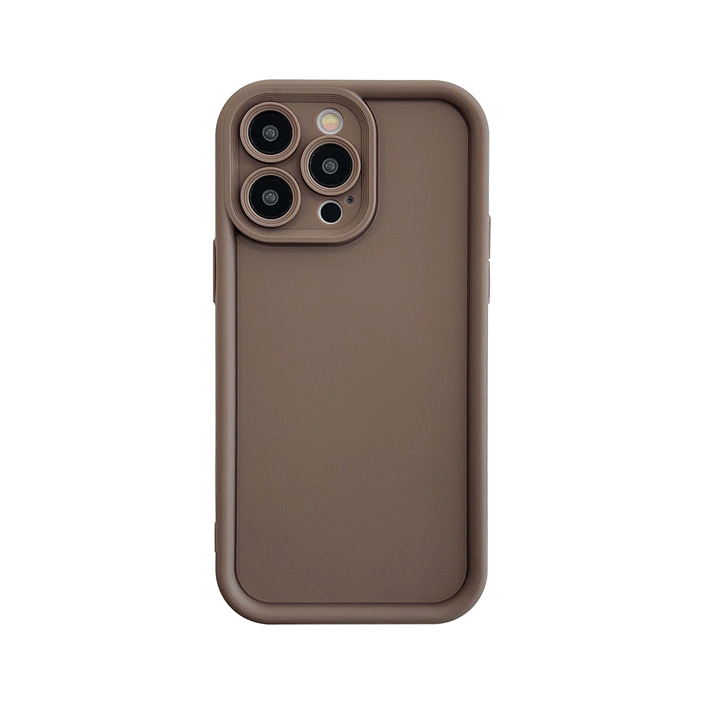 Solid Silicon Mobile Phone Case for Apple iPhone