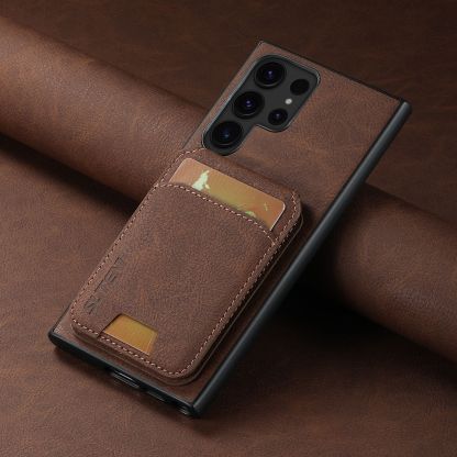 Leather Card Wallet Mobile Phone Case for Samsung Galaxy S