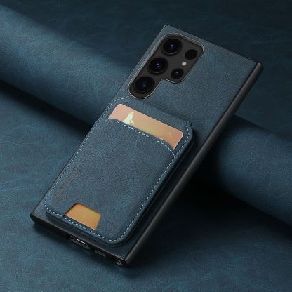 Leather Card Wallet Mobile Phone Case for Samsung Galaxy S
