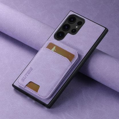 Leather Card Wallet Mobile Phone Case for Samsung Galaxy S