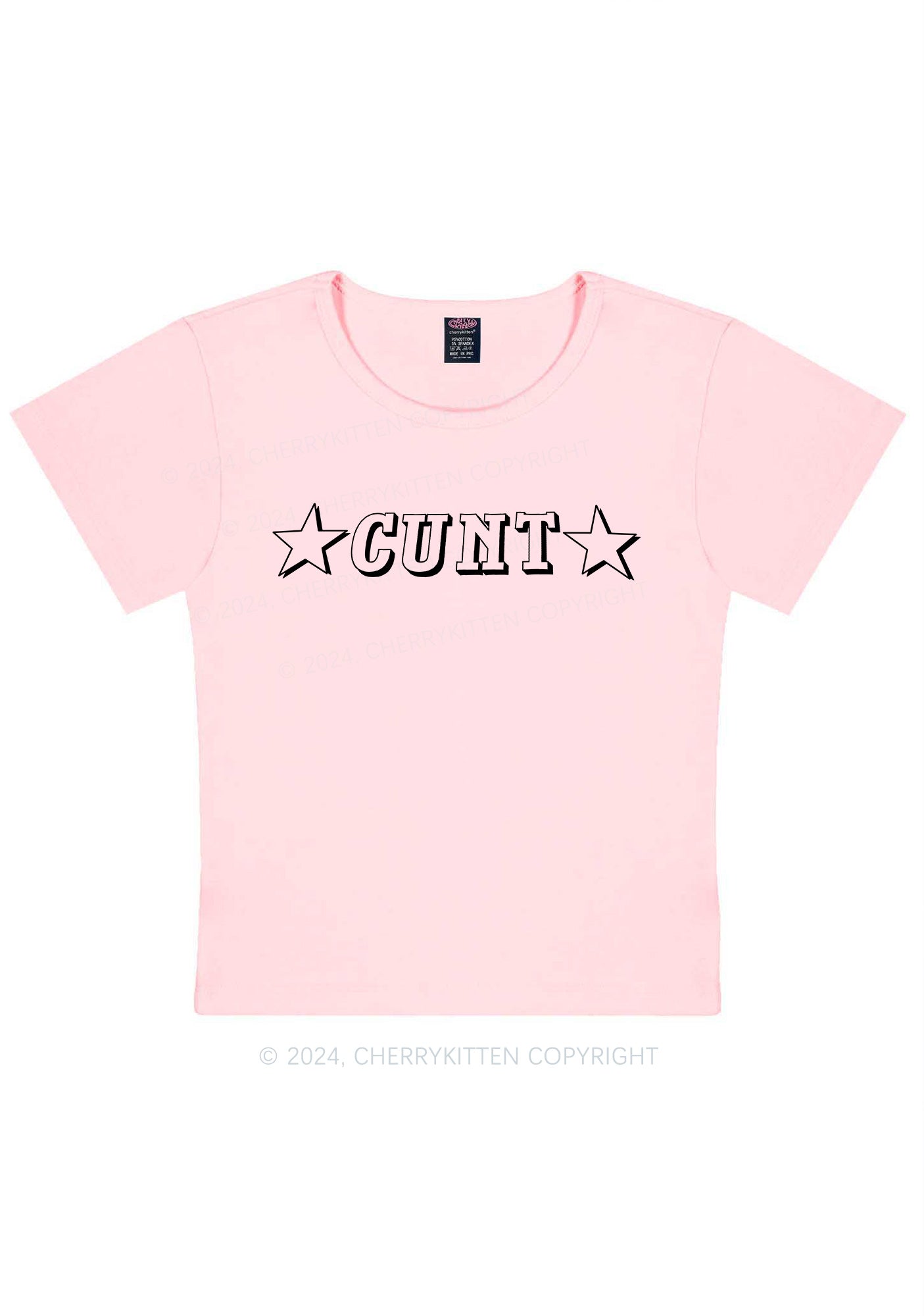 Star Count Y2K Baby Tee 