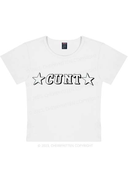 Star Count Y2K Baby Tee 