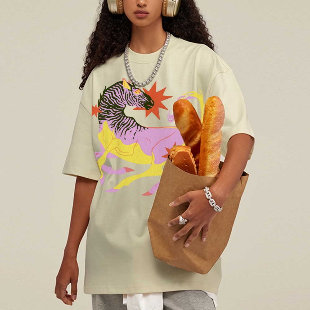 The Quagga Unisex Vintage Washed Tee